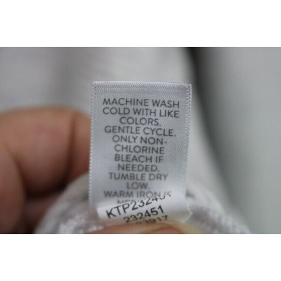 J.Jill Wearable Long Sleeve Ribbed Neutral Tunic Top-Size Medium - Picture 7 of 10